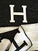 Initial Letter H Cashmere Knitted Throw Blanket for Couch/Chair/Love Seat/Car Camping Blanket Shawl 55