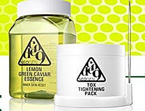NEOGEN Code9 Lemon Green Caviar Essence 280ml + Tox Tightening Pack 25 PADS Set - worldwide shipping by NEOGEN Code9