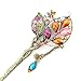 FOONEE Women Girls Retro Peacock Tassels Alloy Hair Pin Hair Stick,Colorful
