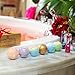 Bath Bombs Gift Set,USA-6 Large Ball Bubble Bath/Natural Essential Oils Ultra Lush SPA Fizzy/Shea & Coco Butter Moisturize Dry Skin/Aromatherapy-Best Gift for Women/Girlfriend/Men (6 Balls)