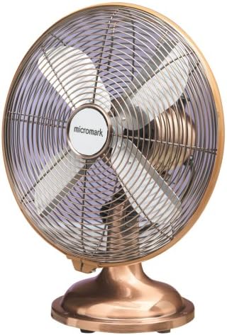 Micromark Mm53518 12 Copper Desk Fan Amazon Co Uk Electronics