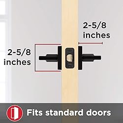 Kwikset 91550-002 Halifax Slim Square Privacy