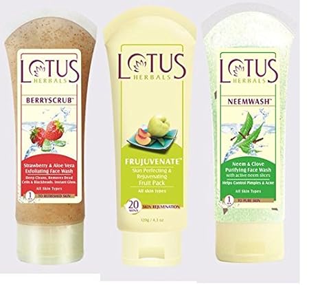 lotus face wash strawberry