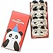 Caramella Cotton Novelty Socks Panda Ankle Socks for Girls and Women (Pack of 4)
