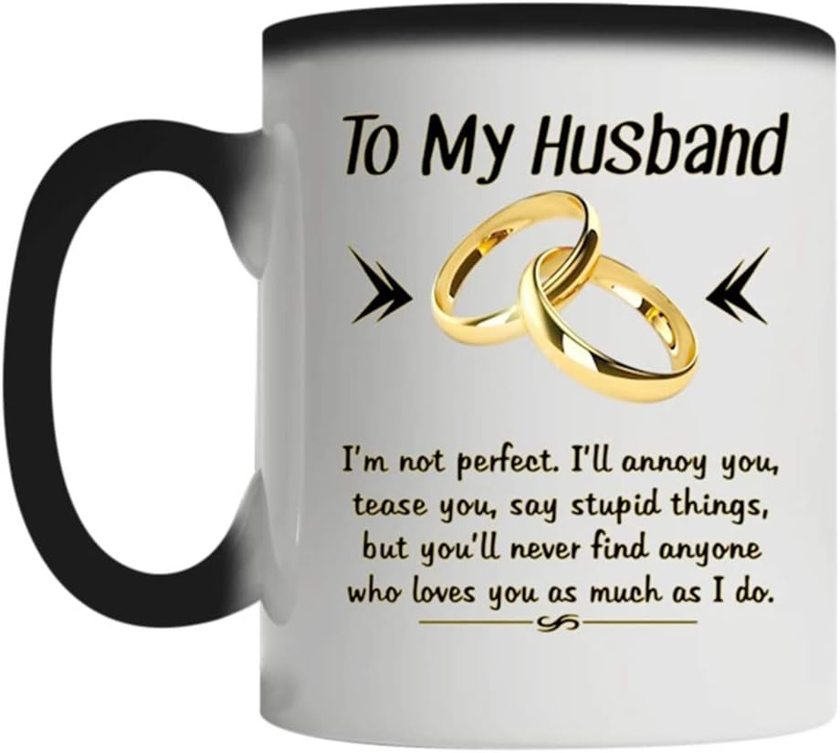 to my husband color changing mug
