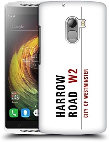 Official City Of Westminster Harrow Road Street Signs 2 Hard Back Case for Lenovo Vibe K4 Note