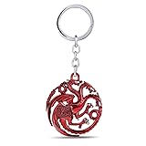 Bkinpid Dragon Key Chain Targaryen Key Chain