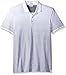 Calvin Klein Men's Short Sleeve Liquid Jersey Two-Tone Ombre Polo Shirt