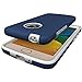 Moto E4 Case 2017, Dretal [Shock Absorption] Ultra-Thin Anti-Slip Armor Silicone Rubber Heavy Duty Hybrid Protective Cover for Motorola Moto E4 / Moto E (4th Generation) (Navy)