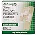 Assured Assorted Sheer Bandages, 80-ct. Boxes - Assorted Sizes - Blends With Skin primary