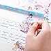 32 Packs Unicorn Flamingo School Supplies, Kicpot Gel Pen Set & Flamingos Clip Unicorn Stickers Kawaii School Supplies for Girls Stationery