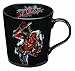 Vandor 26366 Marvel Deadpool 12 oz Ceramic Mug, Black, Red, and White