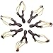 TOPRADE Brown Color Wooden Hunting Slingshot with Cotton Ammo for Catapult Game,Hunting-for Kids Children Adults (BROWN)