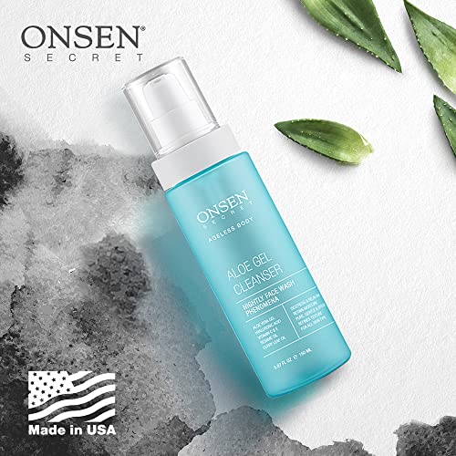 Onsen Secret Japanese Aloe Vera Face Wash Premium Nightly Facial