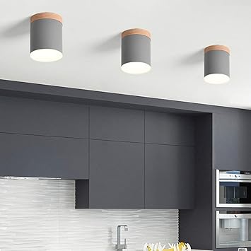 Hao Zhuokun Hangelampe Led Down Scheinwerfer Deckenleuchte Grau Kronleuchter 3 Farben Weiss Natur Warm Dining Wohnzimmer Schlafzimmer Pendelleuchte Farbe Grau Nordic Moderne Kreative Kronleuchter Amazon De Kuche Haushalt