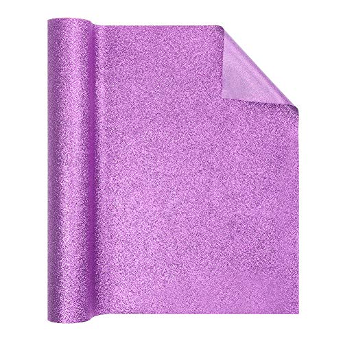 Transwonder-Heat-Transfer-Vinyl-Glitter-Rolls-12in-x-5ft-Iron-on-Glitter-Heat-Vinyl-for-for-T-Shirt-ClothingGlitter-Indigo