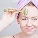 Authentic Chi Slimming Jade Roller For Face & Eyes – 100% Real Natural Jade Gemstone Anti-Aging Facial Massage Therapy – Reduce Puffy Eyes And Wrinkles -With Ebook & Instructions - By Pasith™