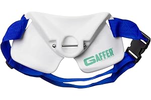 GAFFER SPORTFISHING Adjustable Fishing Belt & Shoulder Harness - Safety Buckle with Foam-Padded Straps Fish Rod Holder