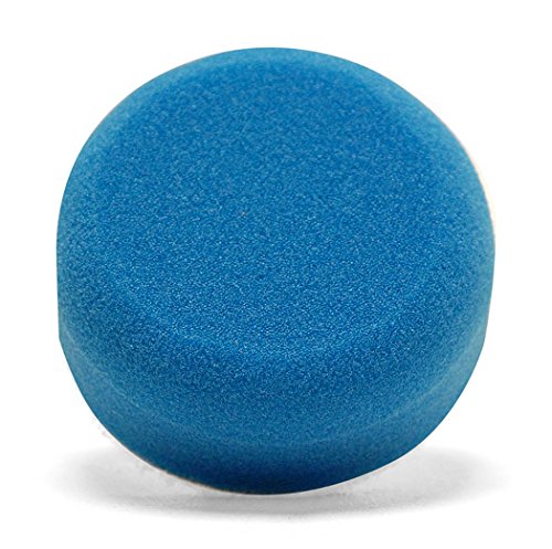 3 Inch Flat Blue Finessing Foam Pads - 2 Pack