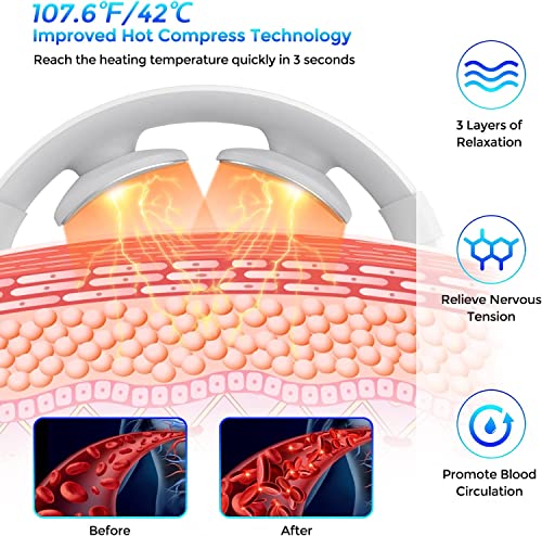 Cervical Spine Massager - Kinds of Massage Modes, Cervical Charging Neck and Shoulder Physiotherapy Instrument Massager, Cervical Spine Massager