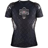 G-Form Pro-X Padded Compression Shirt, Black Logo, Adult Medium G-Form Pro-X Padded Compression Shirt, Black Logo, Adult Medium