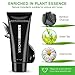 Black Mask Charcoal Mask Peel Off Mask Blackhead Remover Mask , Deep Pore Cleansing Mask with Mask Brush 100g