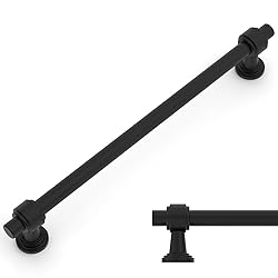 Amerdeco 10 Pack Matte Black Cabinet Pulls 10