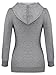 VESSOS Women's Long Sleeve Round Neck Hoodie Pullover Kangaroo Pocket Sweatshirt