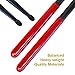 Never Break 6.0oz QUALITY Cardio Drumsticks, The Original Drum Bum Strongest Fitness Drumsticks for Aerobic Workouts & Fitness Routines Thick Anti-slip Grips