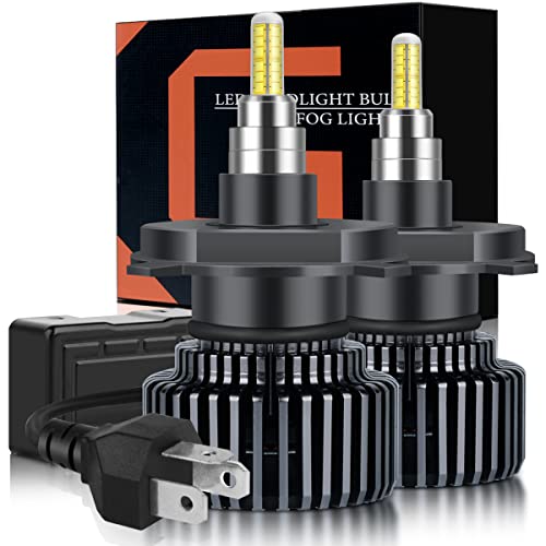 H4 9003 HB2 LED Headlight Bulb Motorcycle 6000K 14000LM White 1 PCS 34016222052508 1024x1024
