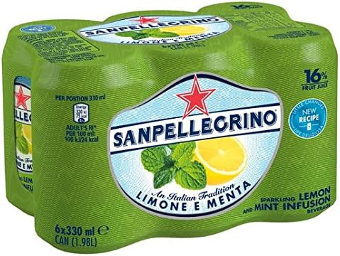 San Pellegrino Citron Et Menthe 6 X 330ml Amazon Fr Epicerie
