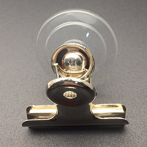 JZMYXA Suction-Cup Clip, Plastic Round Suction Cup Clip Advertising Pop Display Holder Stand Clamp Set of 8 - Thumbnail 3