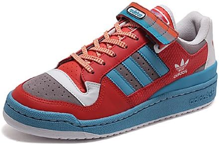 Amazon アディダス Forum Lo フォーラムlo G051 ダークオレンジ ライトアクア ランニングホワイト 28cm シューズ バッグ