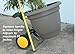 Potted Plant Mover Dolly to Carry Heavy Pots with Flat Free Wheels