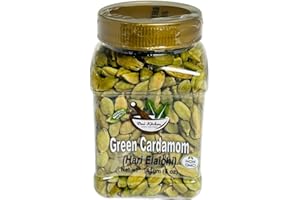 DESI KITCHEN AUTHENTIC INDIAN PRODUCTS Desi Kitchen Spices All Natural | Salt Free | Vegan | NON GMO | Green Cardamom Pods (Hari Elaichi) 141gm (5oz)