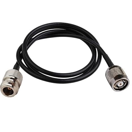 1,6 m RF Coaxial Cable conector N hembra a RP-TNC macho RG58 ...