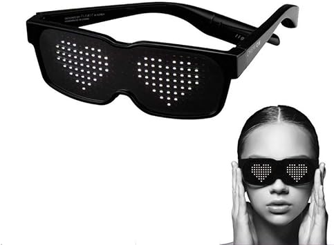 eonhuayu gafas de fiesta led gafas led