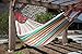Vivere Brazilian Style Double Cotton Hammock with Polyester End Strings, 450 lb Weight Capacity (Salsa)