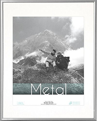 Timeless Frames Metal Portrait Frame, 8" x 10", Silver