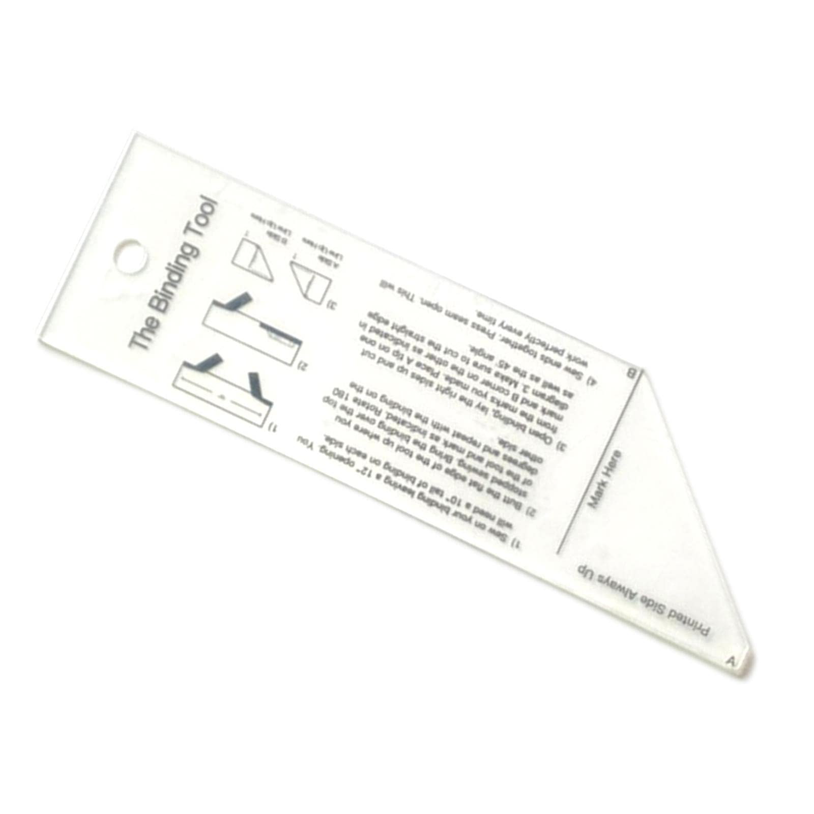 Perfeclan Binding Tool Sewing & Quilting Supplies Quilt Ruler for Sewing Quilting Crafting