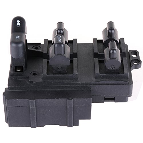 Fits 1994-1997 Honda Accord Power Window Switch Front Left Driver Side Master Control Switch Automotive Replacement Parts 35750-SV1-A0 35750-SV1-A02 83570-SV4-800ZB