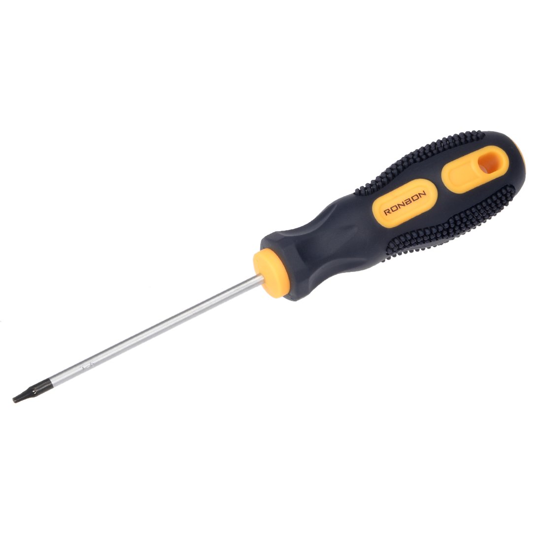 Sourcingmap Torx Screwdriver, T6 Security Magnetic Star Screw Driver with 3" CR-V Shaft and Black Yellow Handle