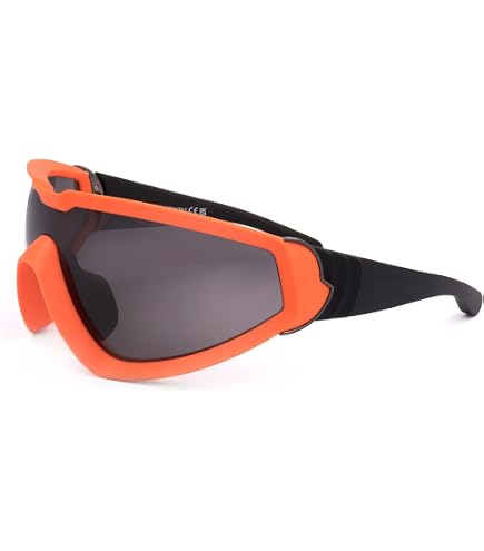 Amazon.com: Moncler Sunglasses ML 0244 Promenade 72Z Milky Candy