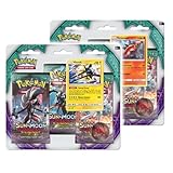 Pokemon TCG: Sun & Moon Guardians Rising 3 Pack Blister Pack Combo (Both Included)