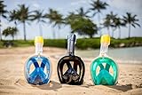 Snorkel Mask, Fnova 180°Full Face Snorkeling Mask with Panoramic View - GoPro Compatible EasyBreath Diving Mask with Anti-Fog and Anti-Leak Design, Includes Waterproof Phone Case