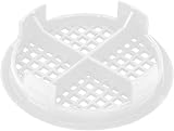 Timloc 70mm White Plastic Round Push In Soffit Air Vents Vivarium 10 Pack view 4