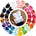 Big Large Hair Bows Girls 20 PCS 8