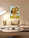 DECORARTS - Twelve Sunflowers, Vincent Van Gogh Art Reproduction. Giclee Canvas Prints Wall Art for Home Decor 30x24