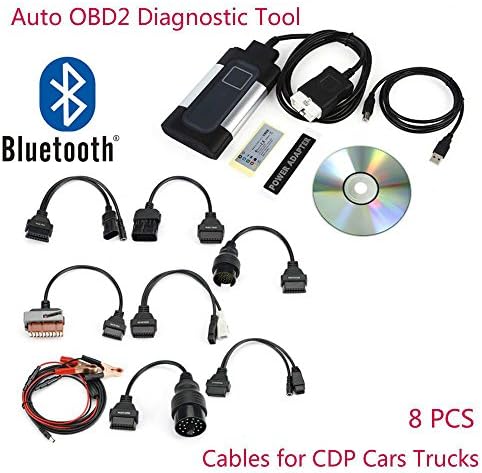 2017 Bluetooth TCS CDP Pro Plus for autocom OBD2 Diagnostic Tool+8PCS Car Cables