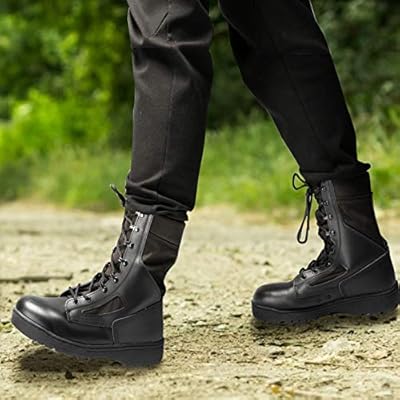 waterproof military boots mens